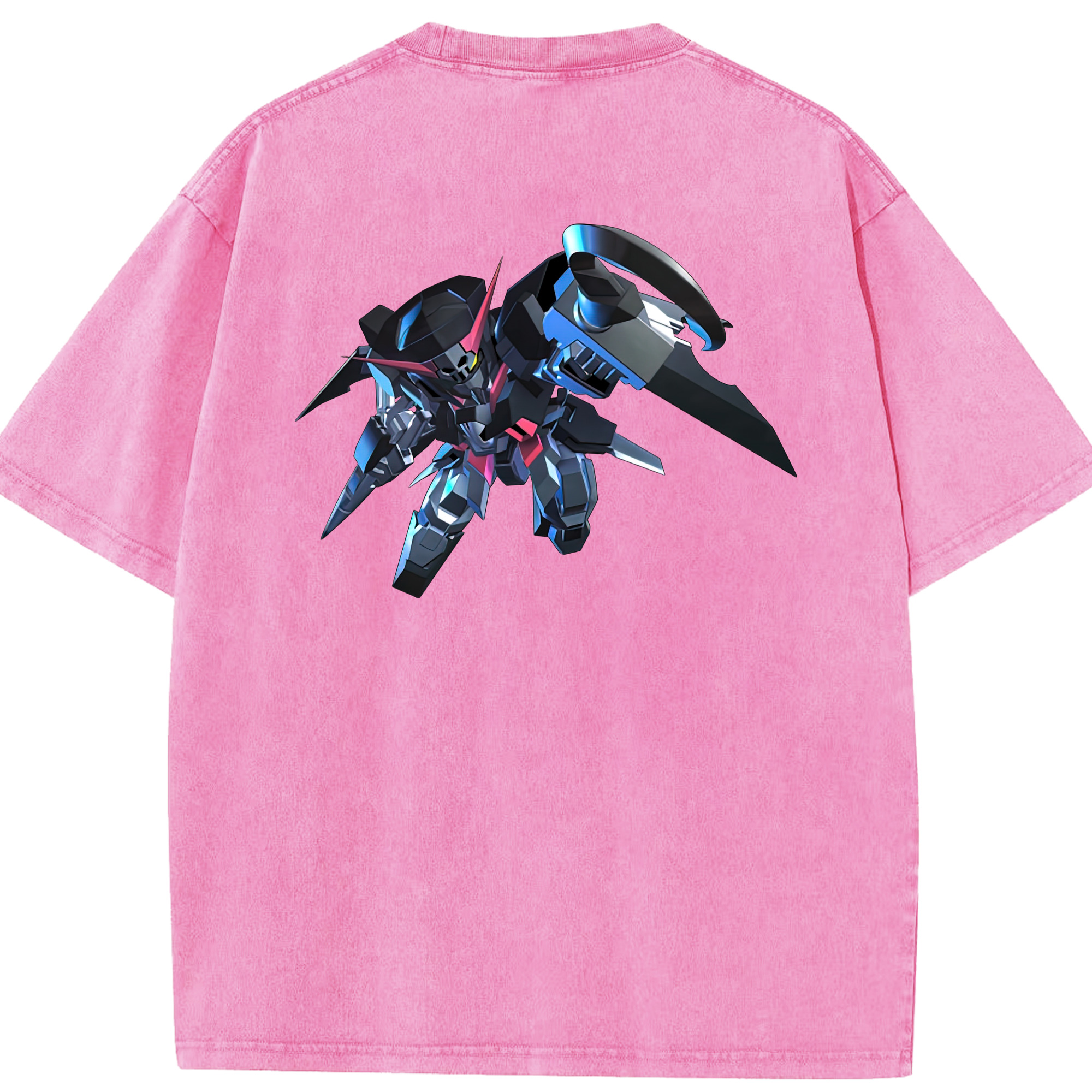 （画像用） 機動戦士ガンダム Mobile Suit Gundam 綿100% ヴィンテージ風 半袖Tシャツ（背面プリント）